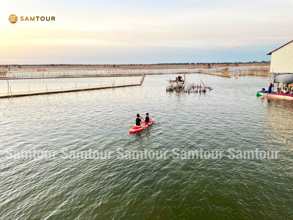 tour hoàng hôn trên phá tam giang